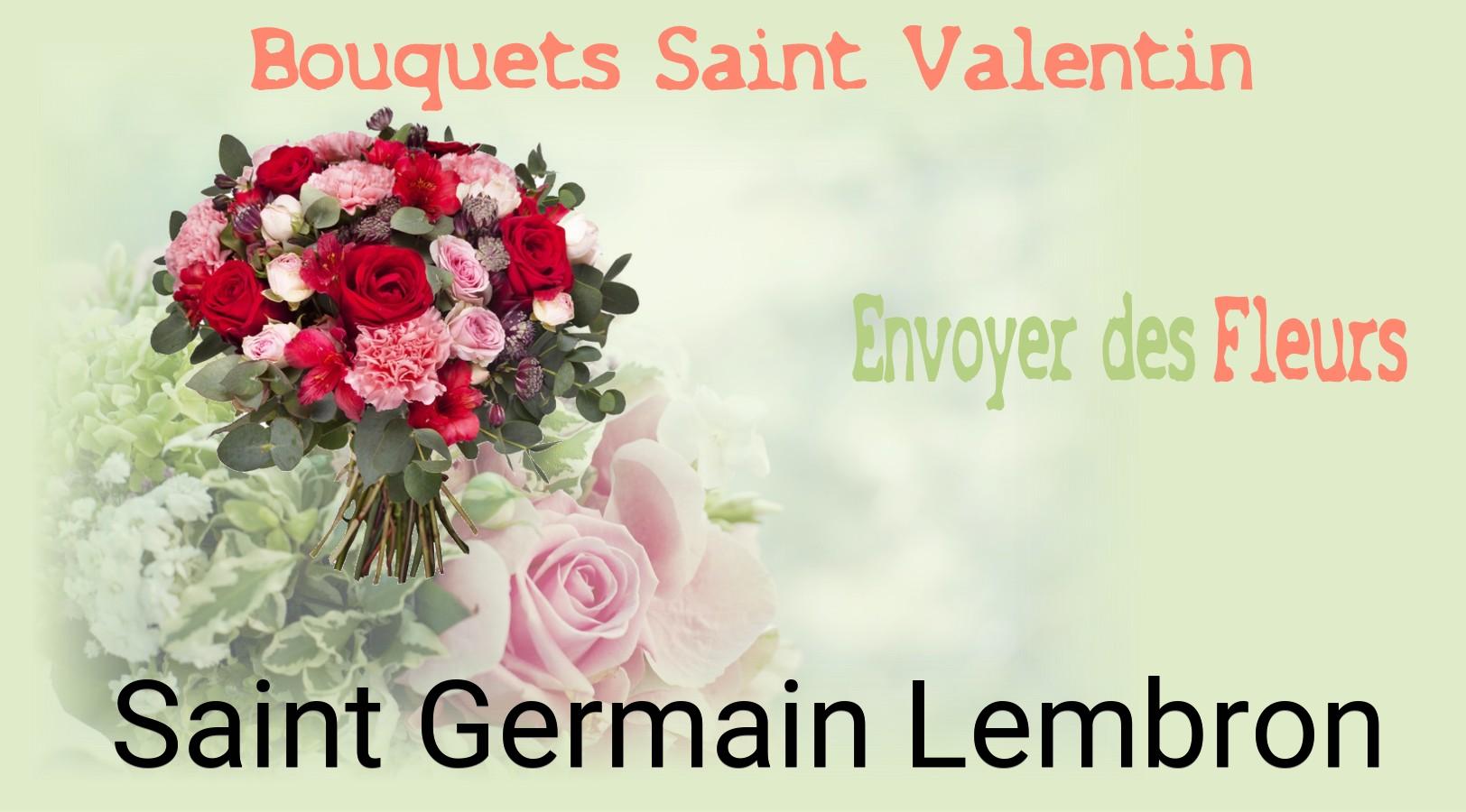 Roses de Saint-Valentin livrées à Saint-Germain-Lembron